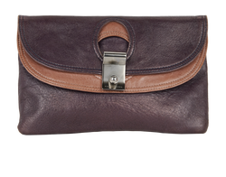 Daydream Eugenie Clutch, Leather, Purple, MII, 1*
